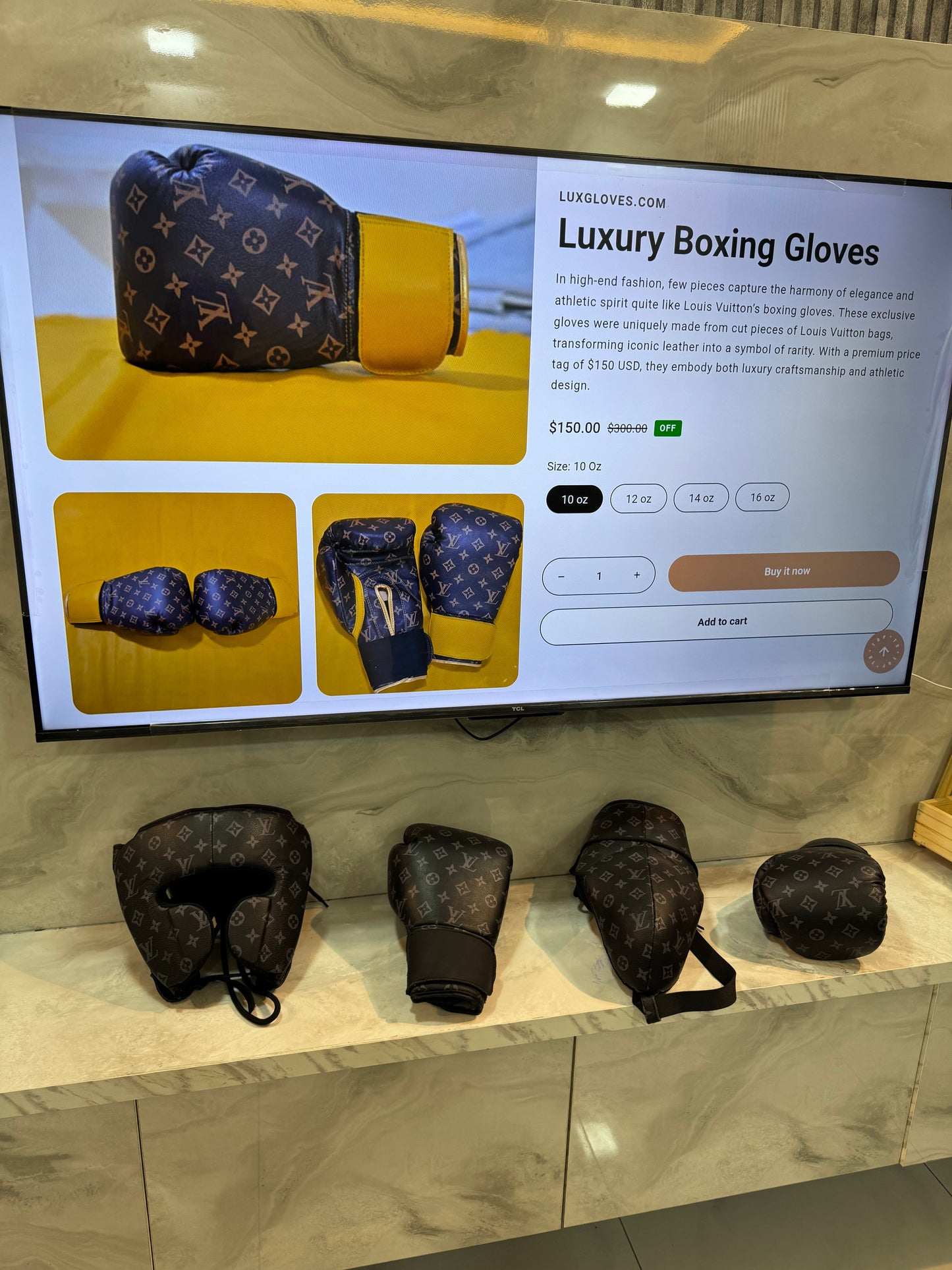 LUX GLOVE BOXING KIT Lux Gloves